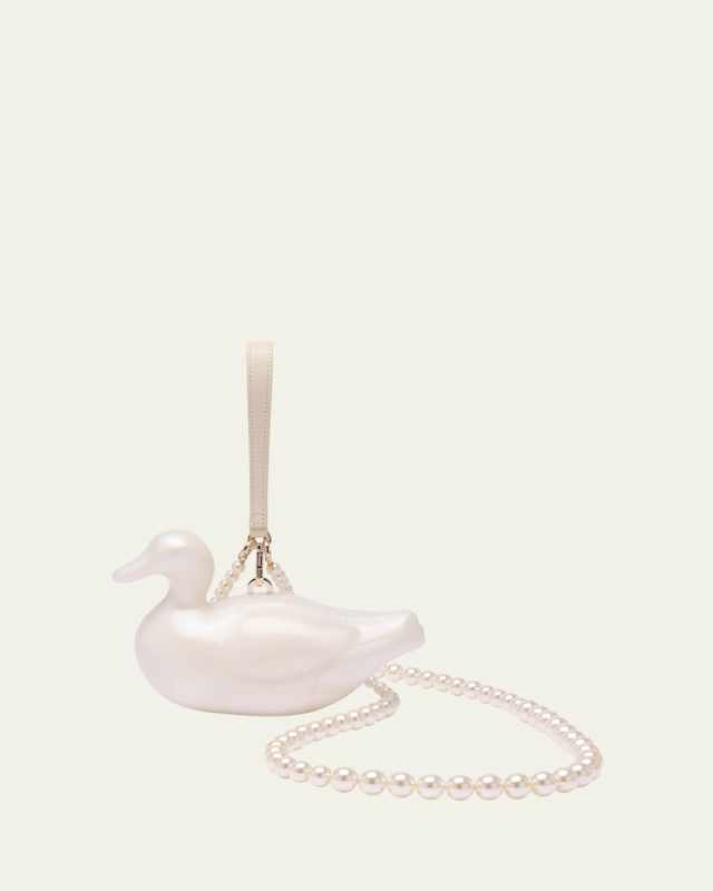 Duck Pearly Crossbody Bag